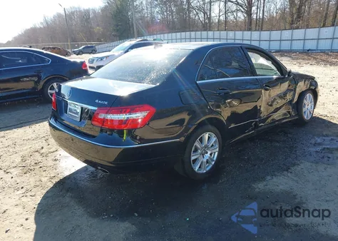 2012 Mercedes-Benz E 350 4Matic z USA, uszkodzony, nr VIN WDDHF8JB5CA622890